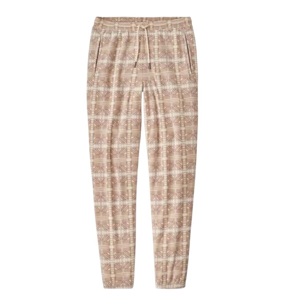 Patagonia Women's Micro D Fleece Joggers Color: Snow Beam Natural Size Small